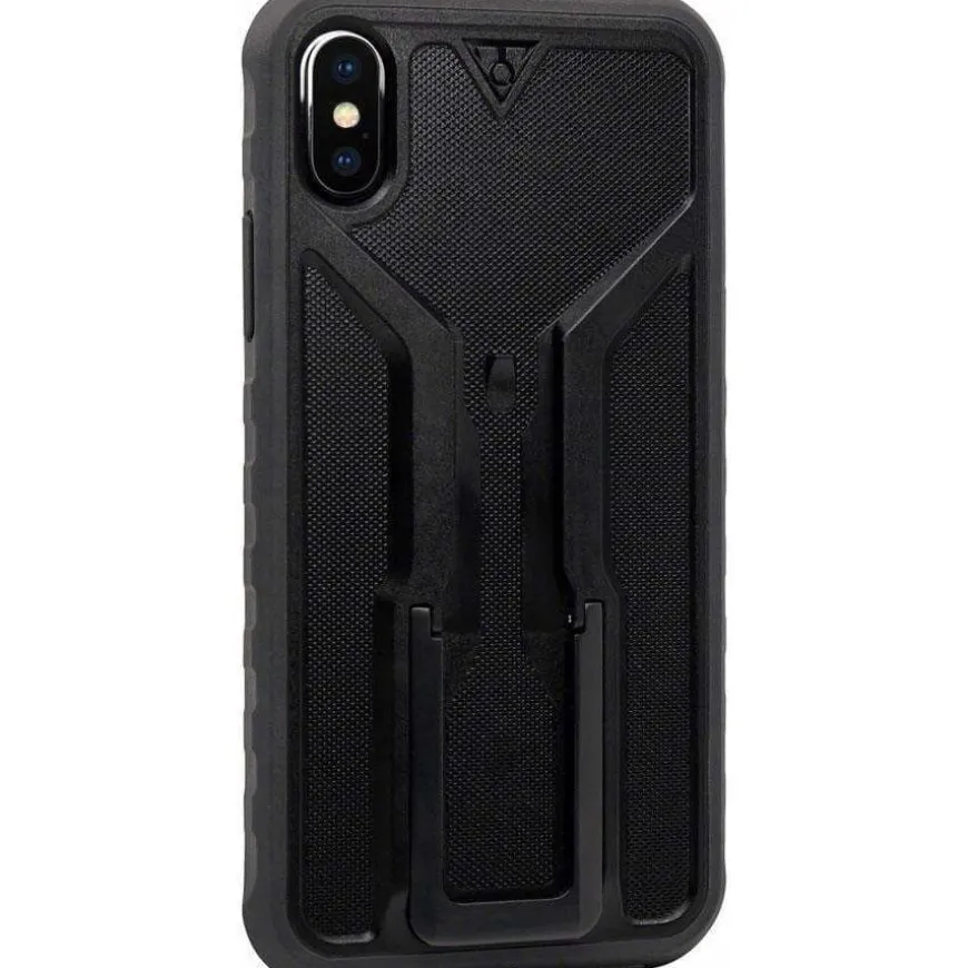 Topeak RideCase with RideCase Mount for iPhone X: Black/Gray