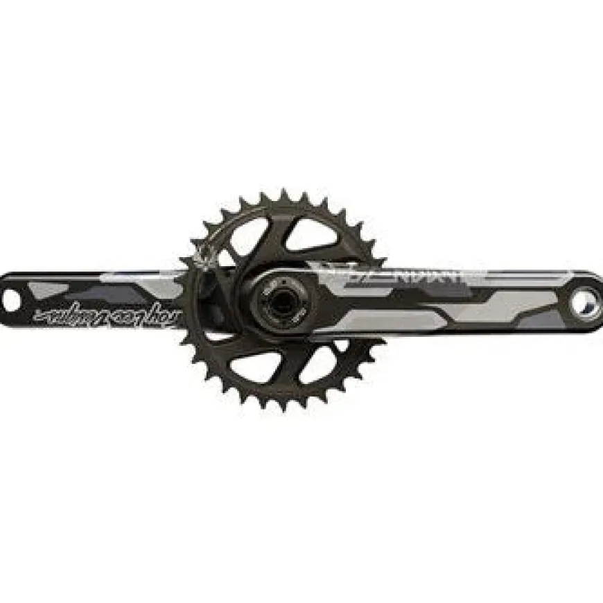 TruVativ Descendant Troy Lee Designs CoLab Carbon Bicycle Crankset - 170mm, 12-Speed, 32t, Direct Mount, DUB Spindle Interface