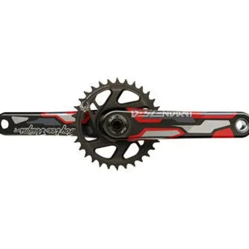 TruVativ Descendant Troy Lee Designs CoLab Carbon Bicycle Crankset - 175mm, 12-Speed, 32t, Direct Mount, DUB Spindle Interface