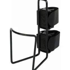 TwoFish QuickCage 40oz Bike Water Bottle Cage: Vinyl Coated Black, No Bottle Included