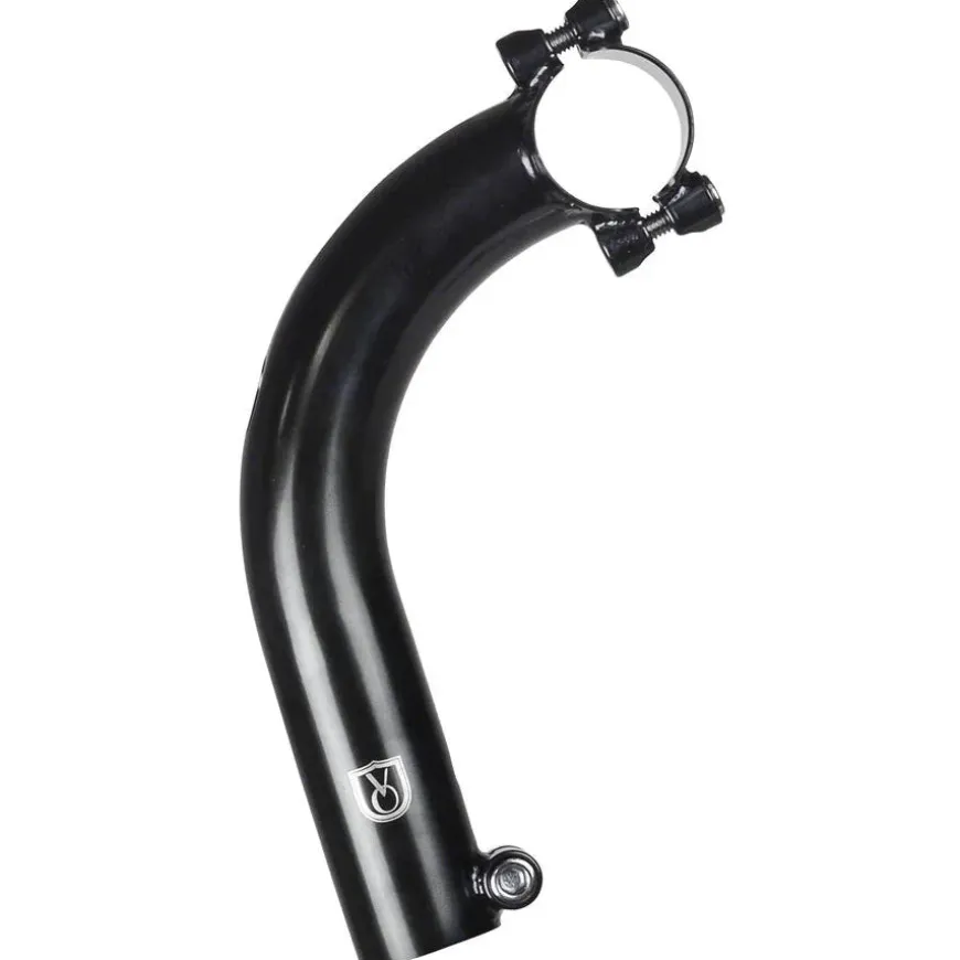Velo Orange Cigne Bike Stem - 31.8mm Clamp, Black