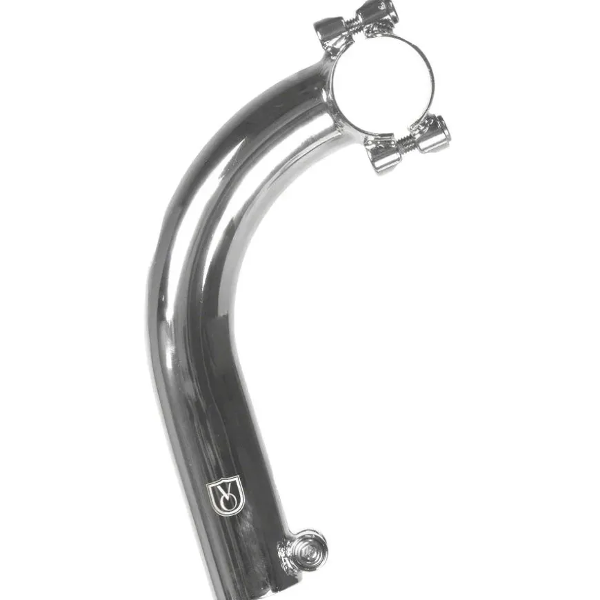 Velo Orange Cigne Bike Stem - 31.8mm Clamp, Polished Silver