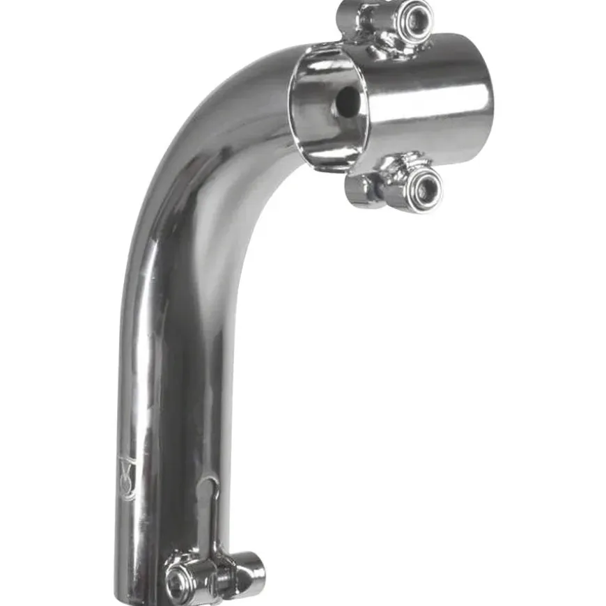 Velo Orange Cigne Bike Stem - 31.8mm Clamp, Polished Silver