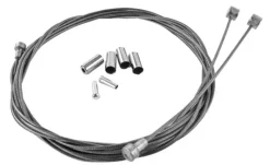 Velo Orange Metallic Braid Brake Cable Kit - Silver