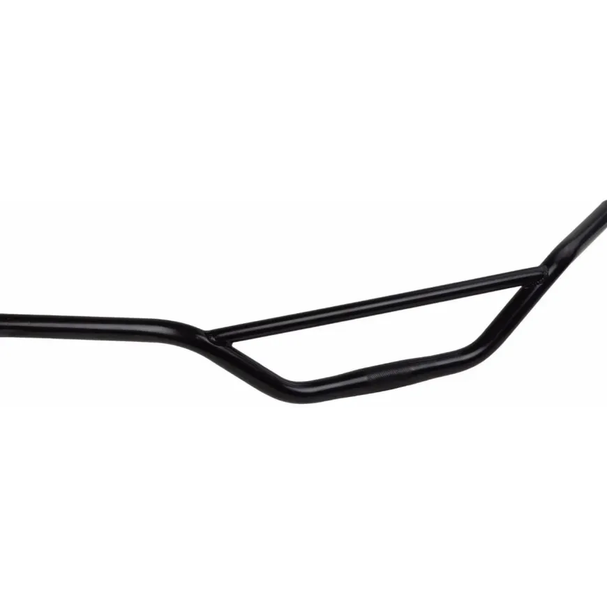 Velo Orange Klunker Handlebar - 25.4 45 Degree Sweep 76mm Rise 680mm width BLK