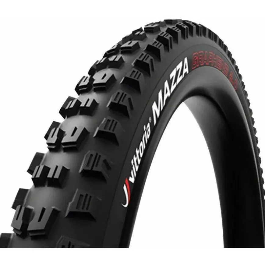 Vittoria Mazza Enduro Tire - 29 x 2.6 Tubeless 2PLY Folding BLK Enduro G2.0