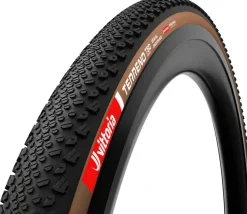 Vittoria Terreno T50 Mixed Tire - 700 x 45 Tubeless Folding Brown Gravel Endurance Graphene G2.0