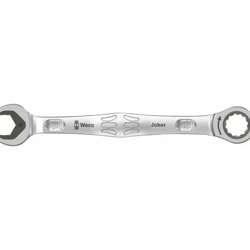 Wera Joker Ratcheting Combination Bike Wrench - 15mm