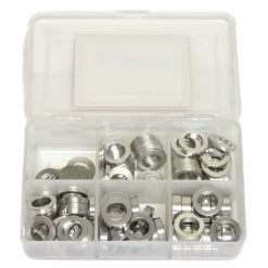 Wheels Manufacturing Bike Axle Spacer Kit - .5 to 5mm - 125 Count