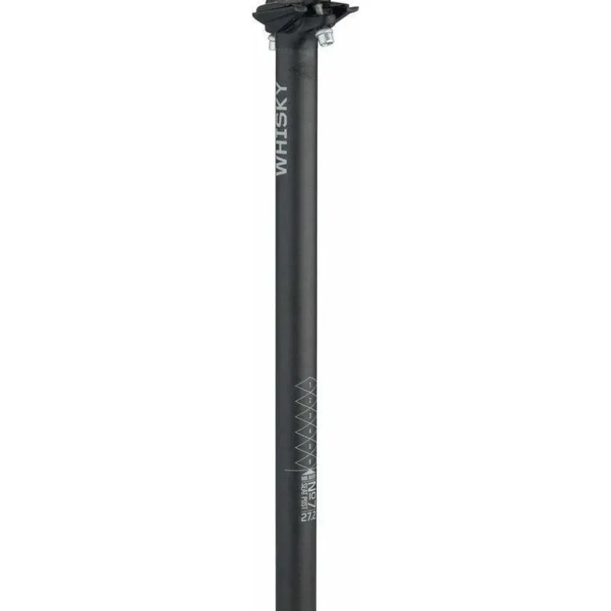 Whisky Parts Co. No.7 Carbon 27.2mm Bike Seatpost, 400mm