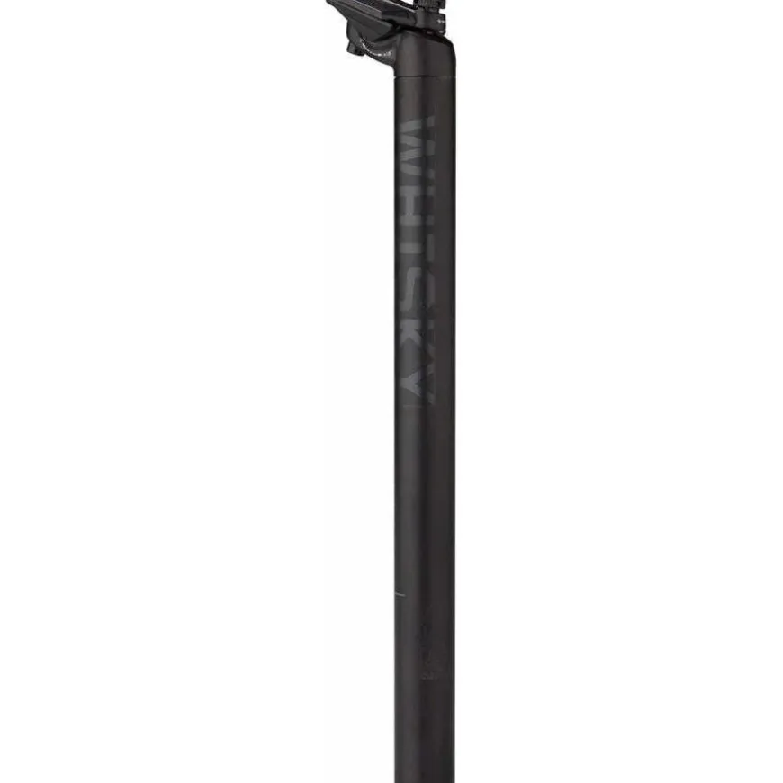 Whisky Parts Co. WHISKY No.7 Alloy Seatpost - 31.6 x 400mm, 18mm Offset, Matte Black