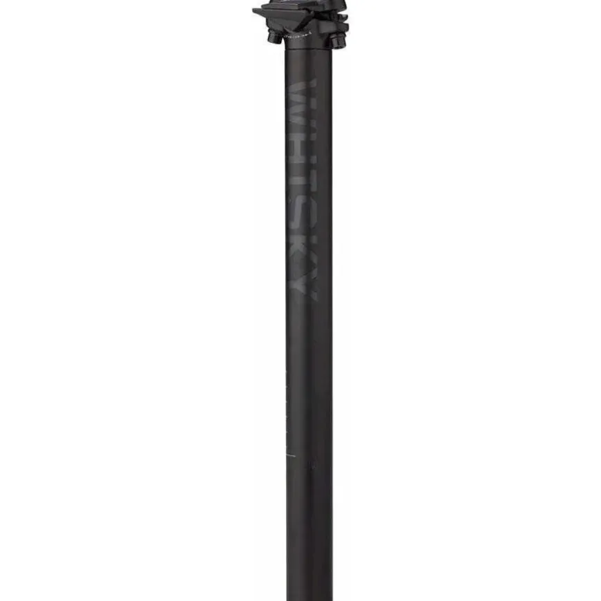 Whisky Parts Co. WHISKY No.7 Alloy Seatpost - 31.6 x 400mm, 0mm Offset, Matte Black