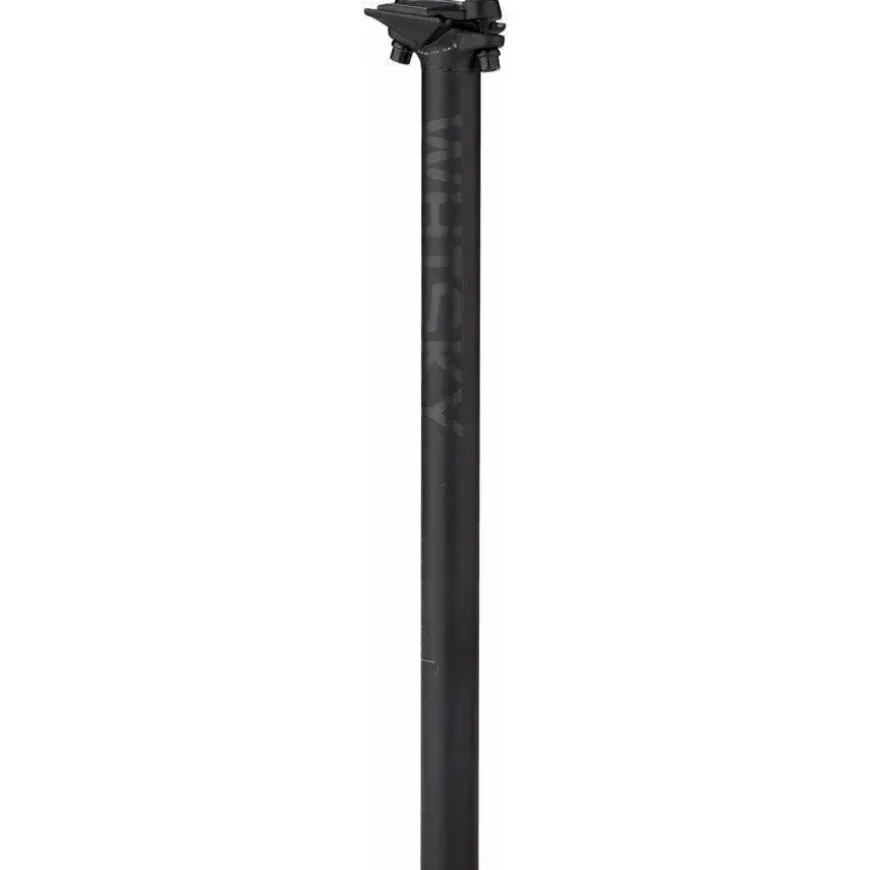 Whisky Parts Co. WHISKY No.7 Alloy Seatpost - 27.2 x 400mm, 0mm Offset, Matte Black