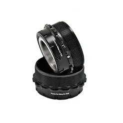 White Industries DUB Bottom Bracket T47 68/73 External Black