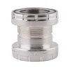 White Industries 30mm Bottom Bracket BSA Thread 68/73mm Silver