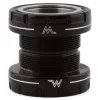 White Industries 30mm Bottom Bracket BSA Thread 68/73mm Black