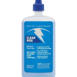 White Lightning Clean Ride Bike Chain Wax Lube - 8 fl oz