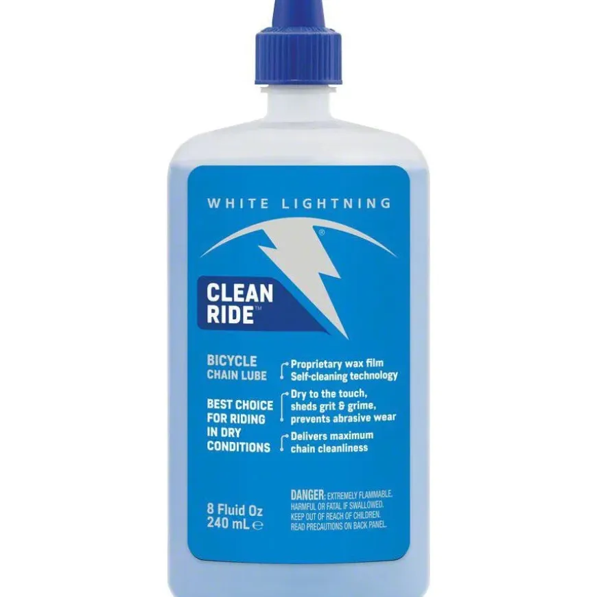 White Lightning Clean Ride Bike Chain Wax Lube - 8 fl oz