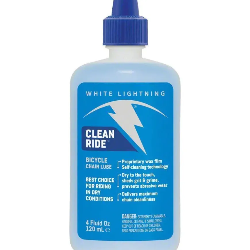 White Lightning Clean Ride Bike Chain Wax Lube - 4 fl oz