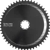 Wolf Tooth Components Aero Chainring 8-Bolt Drop-Stop B 52T Blk