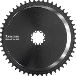 Wolf Tooth Components Aero Chainring 8-Bolt Drop-Stop B 52T Blk