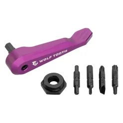 Wolf Tooth Components Axle Handle Multi-Tool Purple