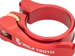 Wolf Tooth Components Quick Release Seatpost Clamp - 34.9mm Red