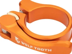 Wolf Tooth Components Quick Release Seatpost Clamp - 28.6mm Orange