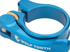 Wolf Tooth Components Quick Release Seatpost Clamp - 28.6mm Blue