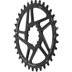 Wolf Tooth Direct Mount Chainring - 28t SRAM Direct Mount Drop-Stop B For SRAM 3-Bolt Boost Cranks 3mm Offset BLK