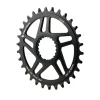 Wolf Tooth Direct Mount Chainring - 30t Shimano Direct Mount For Boost Cranks 3mm Offset Requires 12-Speed Hyperglide+ Chain BLK