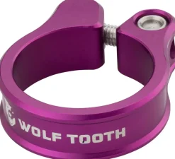 Wolf Tooth Seatpost Clamp - 28.6mm Purple