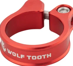 Wolf Tooth Seatpost Clamp - 28.6mm Red