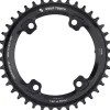 Wolf Tooth Shimano 110 Asymmetric BCD Chainring - 40t 110 Asymmetric BCD 4-Bolt Drop-Stop ST For Shimano GRX Cranks BLK