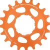 Wolf Tooth Single Speed Aluminum Cog - 20t Compatible 3/32" Chains Orange