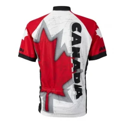World Jerseys Men's Canada Road Bike Jersey