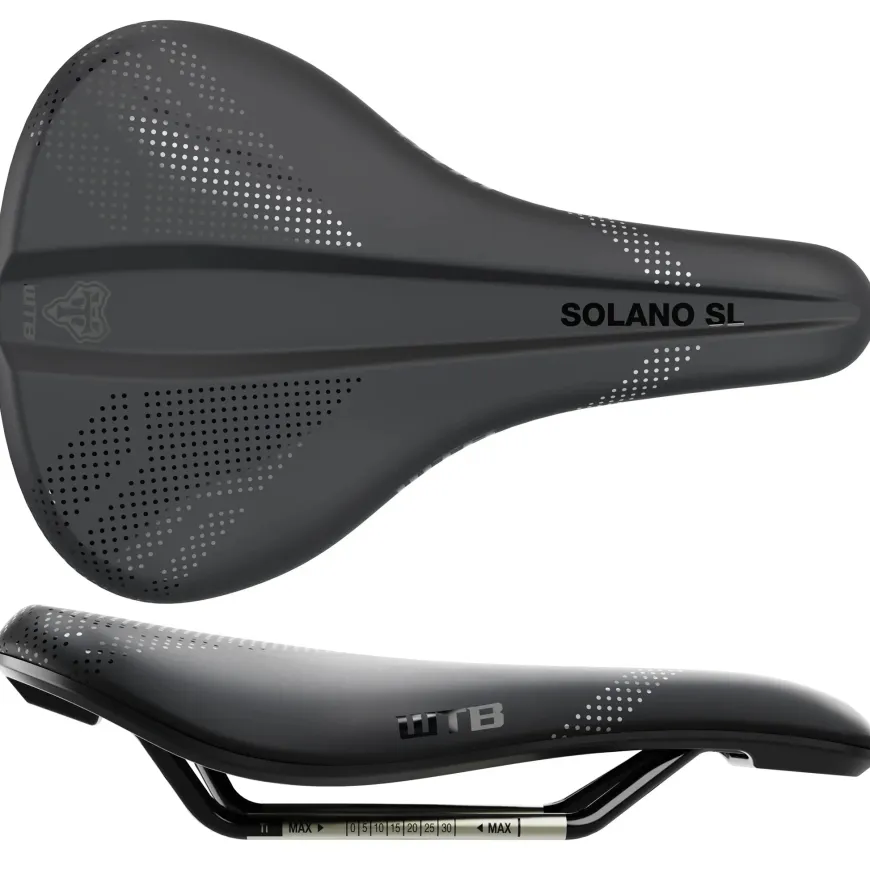 WTB Solano SL Saddle - Titanium Wide Fusion Form
