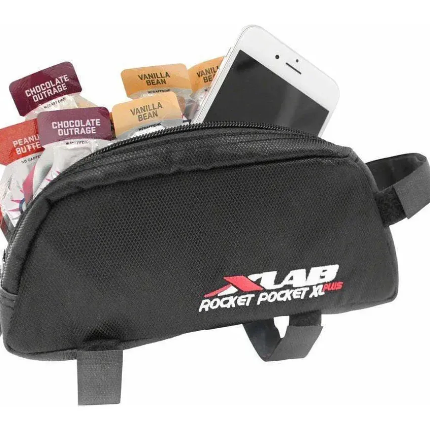 XLAB Rocket Pocket XL Plus Top Tube Bag Black