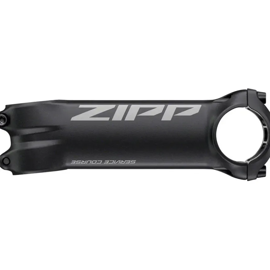 Zipp Service Course Bike Stem - 31.8 Clamp, +/-6, 1 1/8", Aluminum, Blast Black, B2