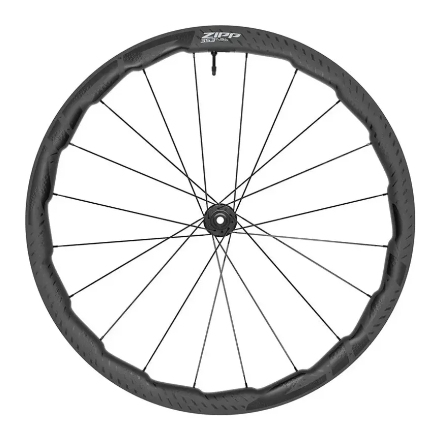 Zipp Zipp 353 NSW Front Wheel - 700 12 x 100mm Center-Lock Tubeless Carbon w/ Wheel Sensor B1