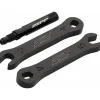 Zipp Zipp Tangente Aluminum Knurled Valve Extender - 48mm 60/404 1 Piece Removable Presta Valve BLK