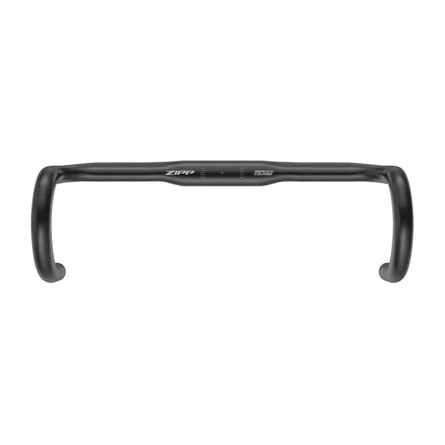 Zipp Zipp Service Course 80 Ergo Drop Handlebar - Aluminum 31.8mm 44cm Bead Blast BLK A2
